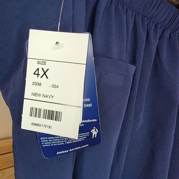 Jockey Scrubs Pants w/ Elastic & Tie Navy - Size 4XL NWT - Picture 5 of 5